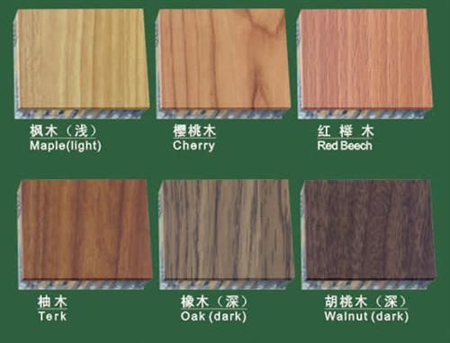 仿木紋蜂窩板
